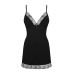 Сорочка та трусики Obsessive Bella Rou chemise & thong M/L