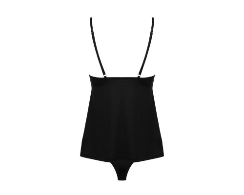 Топ та трусики Obsessive Bella Rou top & panties XL/2XL, топ, трусики