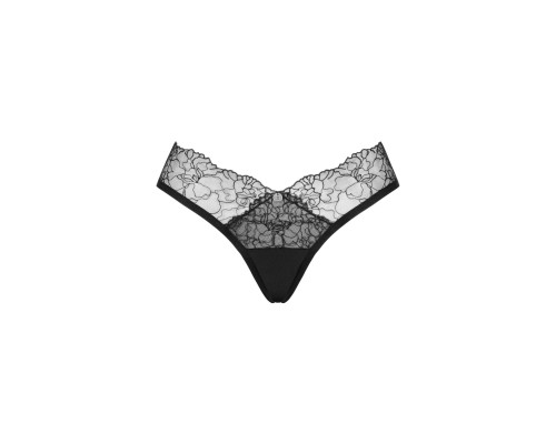 Сітчасті трусики під омбре Obsessive Bella Rou panties XS/S