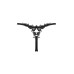 Прозорі стрінги із мереживом Obsessive Celia Noir thong XS/S