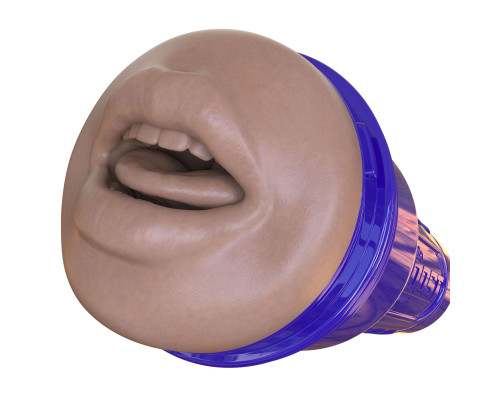 Мастурбатор-ротик Fleshlight Boost Blow Light Medium Flesh, плаваючі кільця Turbo Tech