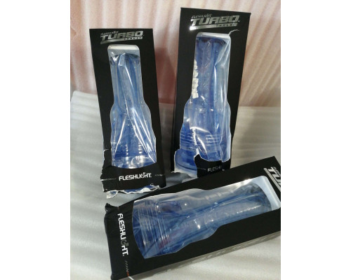 Мастурбатор Fleshlight Turbo Thrust Blue Ice (м'ята упаковка)