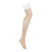Панчохи Obsessive Heavenlly stockings XS/S, широка резинка