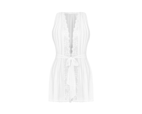 Напівпрозорий пеньюар Obsessive Heavenlly peignoir XS/S