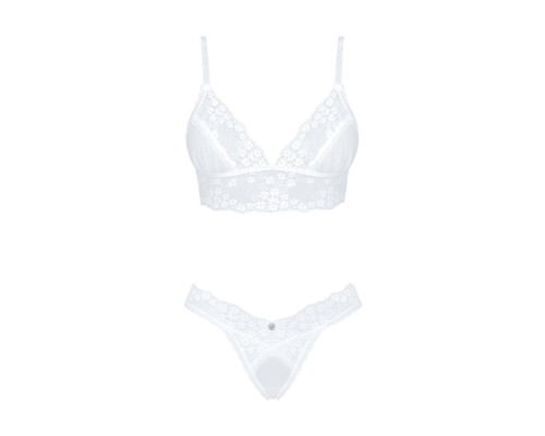 Еротичний комплект Obsessive Heavenlly 2-pcs set XS/S, бюстгальтер і танга