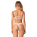 Еротичний комплект Obsessive Heavenlly 2-pcs set M/L, бюстгальтер і танга