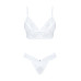 Еротичний комплект Obsessive Heavenlly 2-pcs set XL/2XL, бюстгальтер і танга