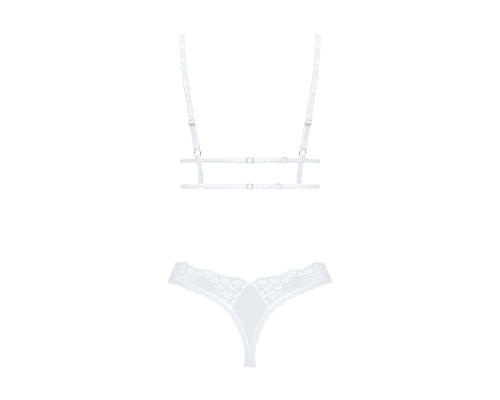 Еротичний комплект Obsessive Heavenlly 2-pcs set XL/2XL, бюстгальтер і танга
