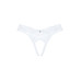 Мереживні танга Obsessive Heavenlly crotchless thong XS/S, з доступом