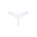 Мереживні танга Obsessive Heavenlly crotchless thong XS/S, з доступом