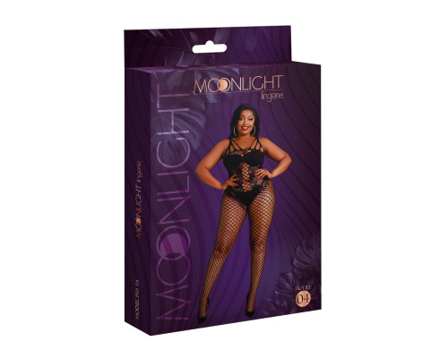Бодістокінг Moonlight Plus Model 04 XL-XXXL Black, з доступом