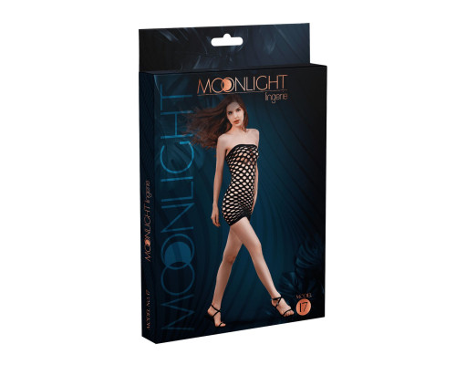 Сітчаста сукня Moonlight Model 17 XS-L  Black