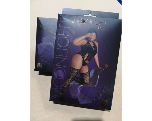 Боді Moonlight Plus Model 02 Black (м'ята упаковка)