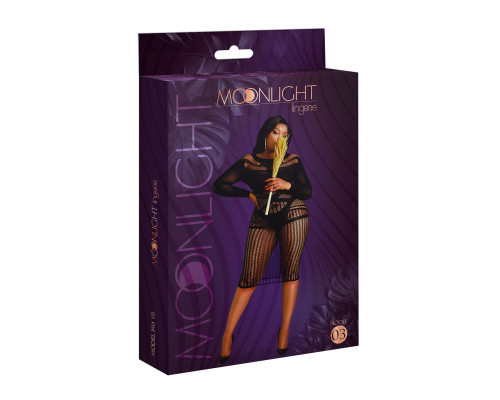 Платье Moonlight Plus Model 03 Black (мятая упаковка!!!)