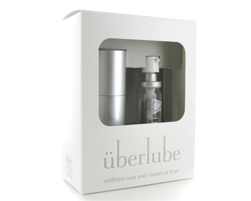 Розпродаж! Преміум лубрикант на силіконовій основі Uberlube Good-to-Go Silver 15мл (термін 03.2024)