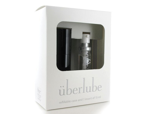 Распродажа!!! Премиум лубрикант на силиконовой основе Uberlube Good-to-Go Black 15мл (срок 04.2024)