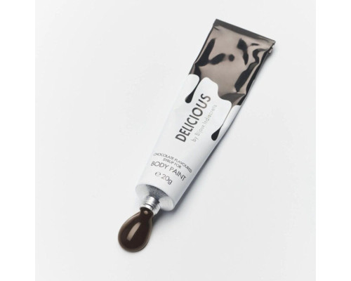 Розпродаж!!! Фарба для тіла Bijoux Indiscrets - Chocolate Body Paint 20 мл (термін 30.11.23)