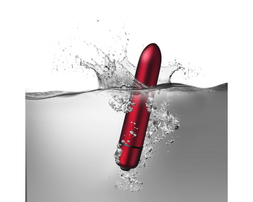 Віброкуля Rocks Off RO-90mm 10 Speed Scarlet Velvet (м'ята упаковка)