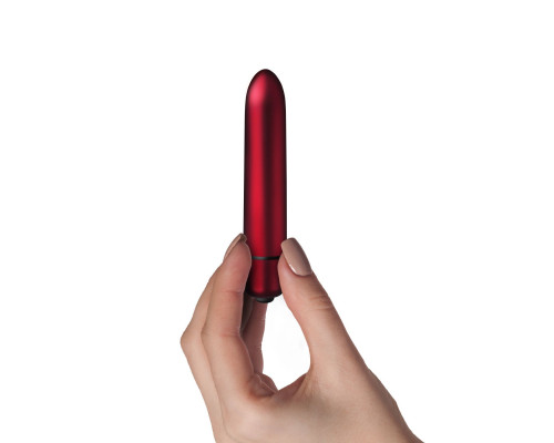 Віброкуля Rocks Off RO-90mm 10 Speed Scarlet Velvet (м'ята упаковка)