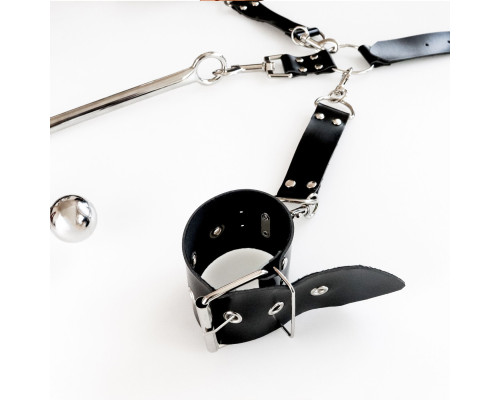 Бондажний набір з металевим анальним гаком Art of Sex Bridget Bondage set with anal hook № 1