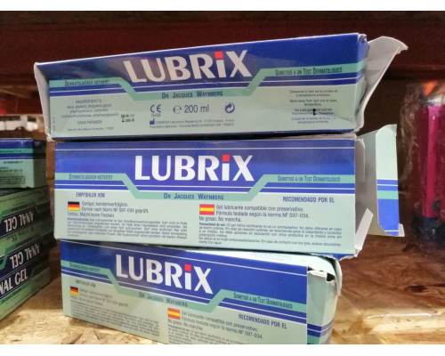 Лубрикант на водній основі Lubrix (200 мл) (м'ята упаковка!!!)