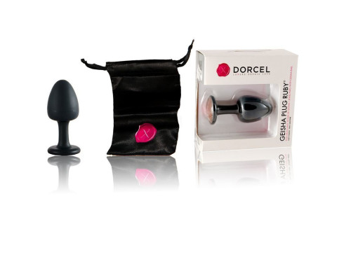 Анальная пробка Dorcel Geisha Plug Ruby L (мятая упаковка!!!)