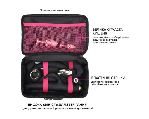 Кейс для игрушек с кодовым замком Dorcel DISCREET BOX (мятая упаковка!!!)