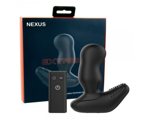 Масажер простати Nexus Revo Extreme з головкою, яка обертається і пультом ДК