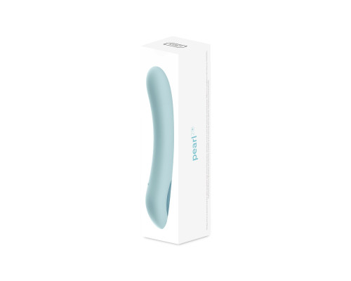 Интерактивный вибростимулятор для точки G Kiiroo Pearl 2+ Turquoise (мятая упаковка!!!)