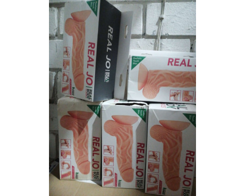 Фаллоимитатор с подвижной крайней плотью Real Body - Real JO (мятая упаковка!!!)