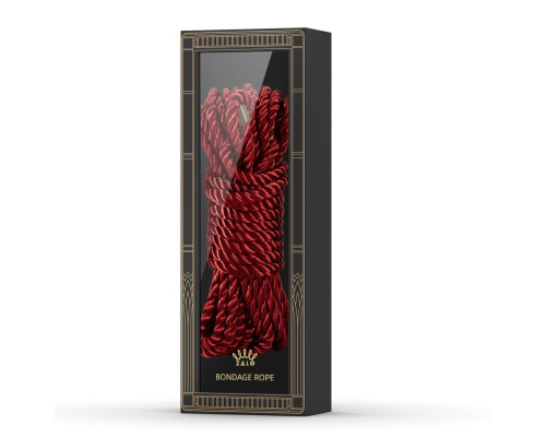 Розкішна мотузка для Шибарі Zalo Bondage Rope Red