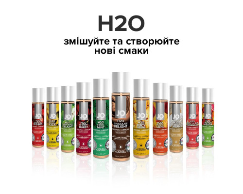 Змазка на водній основі JO H2O — Chocolate Delight (120 мл) без цукру, рослинний гліцерин