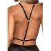 Сукня з відкритими грудьми Leg Avenue Wet look open cup mini dress One size Black