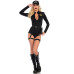 (SALE) Костюм еротичних спецсил Leg Avenue SWAT Team Babe S, боді, пояс, підв’язки, рація, кепка