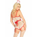 (SALE) Костюм медсестри Leg Avenue Roleplay TLC Nurse One size White