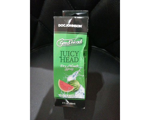 Зволожувальний спрей оральний Doc Johnson GoodHead – Juicy Head – Watermelon 59мл (м'ята упаковка!)
