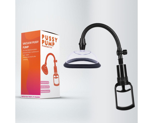 Вакуумна помпа для вульви Pussy Pump Premium Fun розмір S (11 см), механічний насос