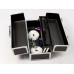 Великий кейс для зберігання секс-іграшок BMS Factory Large Lokable Vibrator Case Black,кодовий замок