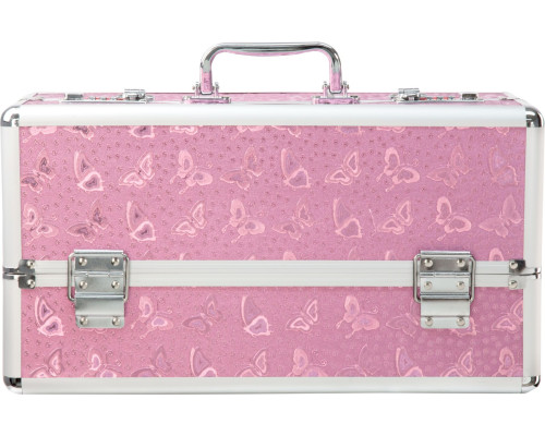 Великий кейс для зберігання секс-іграшок BMS Factory Large Lokable Vibrator Case Pink, кодовий замок