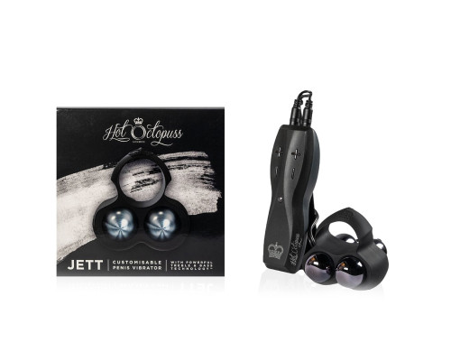 Вібратор для пеніса Hot Octopuss JETT, Treble and Bass Technology оргазм без рук, пульт