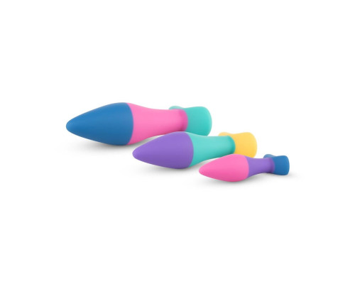Набір анальних пробок PMV20 Koda – Butt Plug Set, діаметр 2,9 см, 3,9 см, 5 см