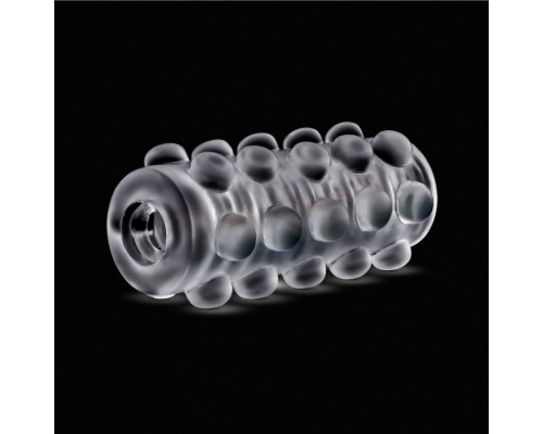 Мастурбатор Blush Rize – Swich Glow in the Dark Masturbator Clear, двосторонній, світиться в темряві