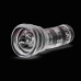Мастурбатор Blush Rize – Luz Glow in the Dark Masturbator – Clear, всмоктування, світиться в темряві