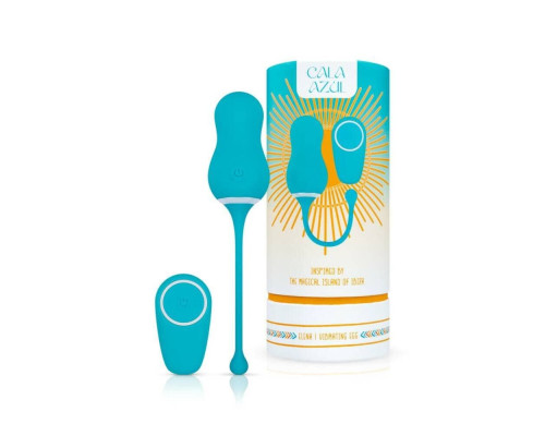 Віброяйце Cala Azul – Elena Vibrating Egg With Remote Control, 10 режимів, пульт ДК