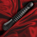 Пульсатор Blush Temptasia – Lazarus Thrusting Dildo – Black, ребристий стовбур, 3 швидкості