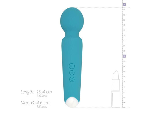 Вібромасажер Cala Azul – Maria Wand Vibrator, 10 режимів, регулювання інтенсивності