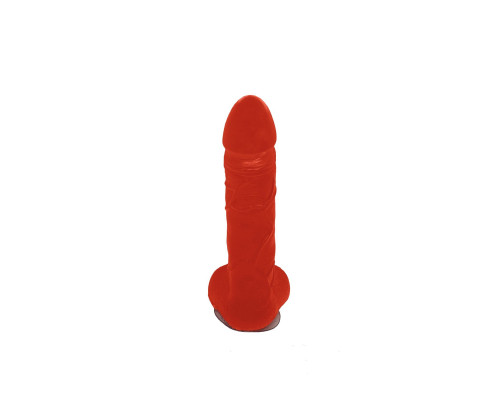 Мило у формі пеніса Чистий Кайф Red size L, крафтове мило-член, натуральне