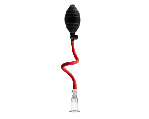 Вакуумна помпа для клітора Blush Temptasia – Beginner's Clitoral Pumping System, механічна, груша