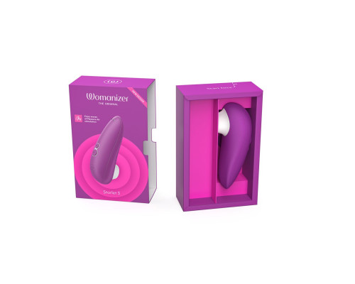 Вакуумний кліторальний стимулятор Womanizer Starlet 3 VIOLET (пошкоджене паковання!!!)