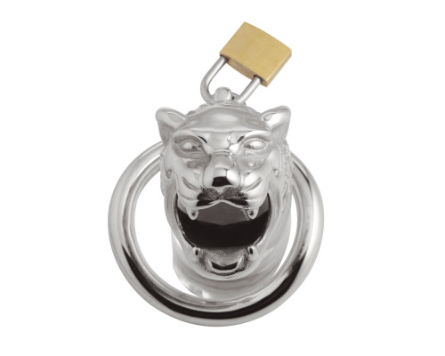Клетка для члена Master Series Tiger King Cock Cage With Lock (мятая упаковка!!!)